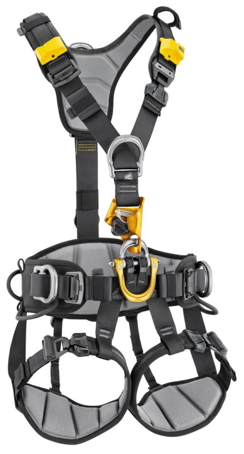 PETZL ASTRO® BOD FAST International Version – Full-body harness for rope access and fall protection with ventral attachment point.